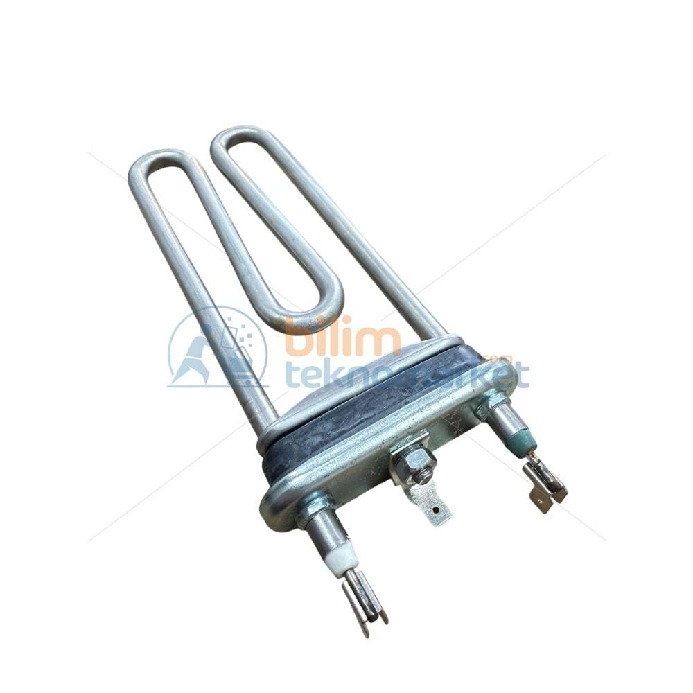 ÇAMAŞIR MAKİNESİ REZİSTANSI DELİKSİZ/TERMİKLİ (18,CM) 220V - 1900W