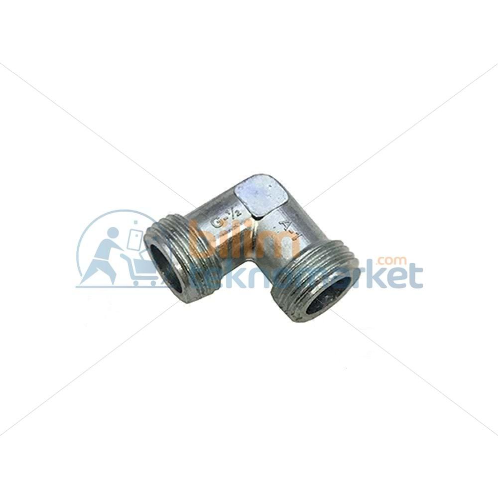 1/2-1/2 ERKEK_ERKEK DOĞALGAZ DİRSEK BOSCH OCAK_FIRIN İÇİN HORTUM GİRİŞ UCU PİPO