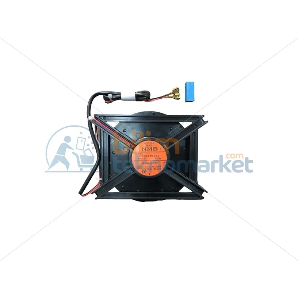 HOTPOİNT ARİSTON E2BLH19223XFTK BUZDOLABI FAN MOTORU NMB 9V 1,35W+8200985 KİT C00301746/44301746 ORİJİNAL