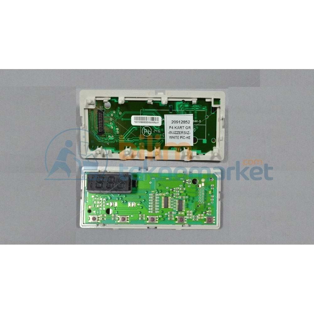 VESTEL EKO 9711 TGL ÇAMAŞIR MAKİNESİ EKRAN KARTI 20912852 ORİJİNAL
