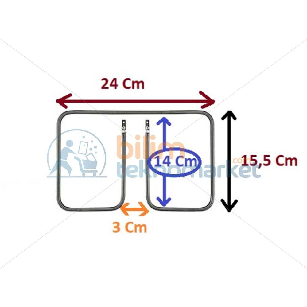 TOST MAKİNESİ REZİSTANSI 800W_110V CR115111