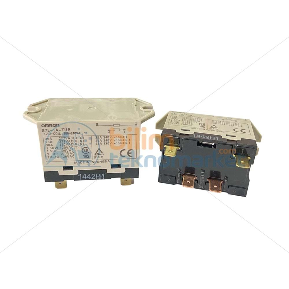 SEG KLİMA DIŞ ÜNİTE OMRON RÖLE G7L-1A-TUB AC 200-240 32018243 ORİJİNAL