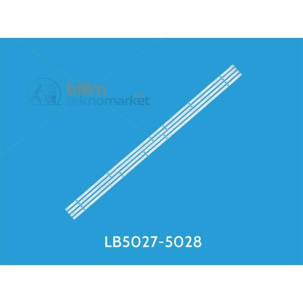 VESTEL 58U9500 SMART TELEVİZYON LED BAR GRUBU ORİJİNAL -LB5027-5028