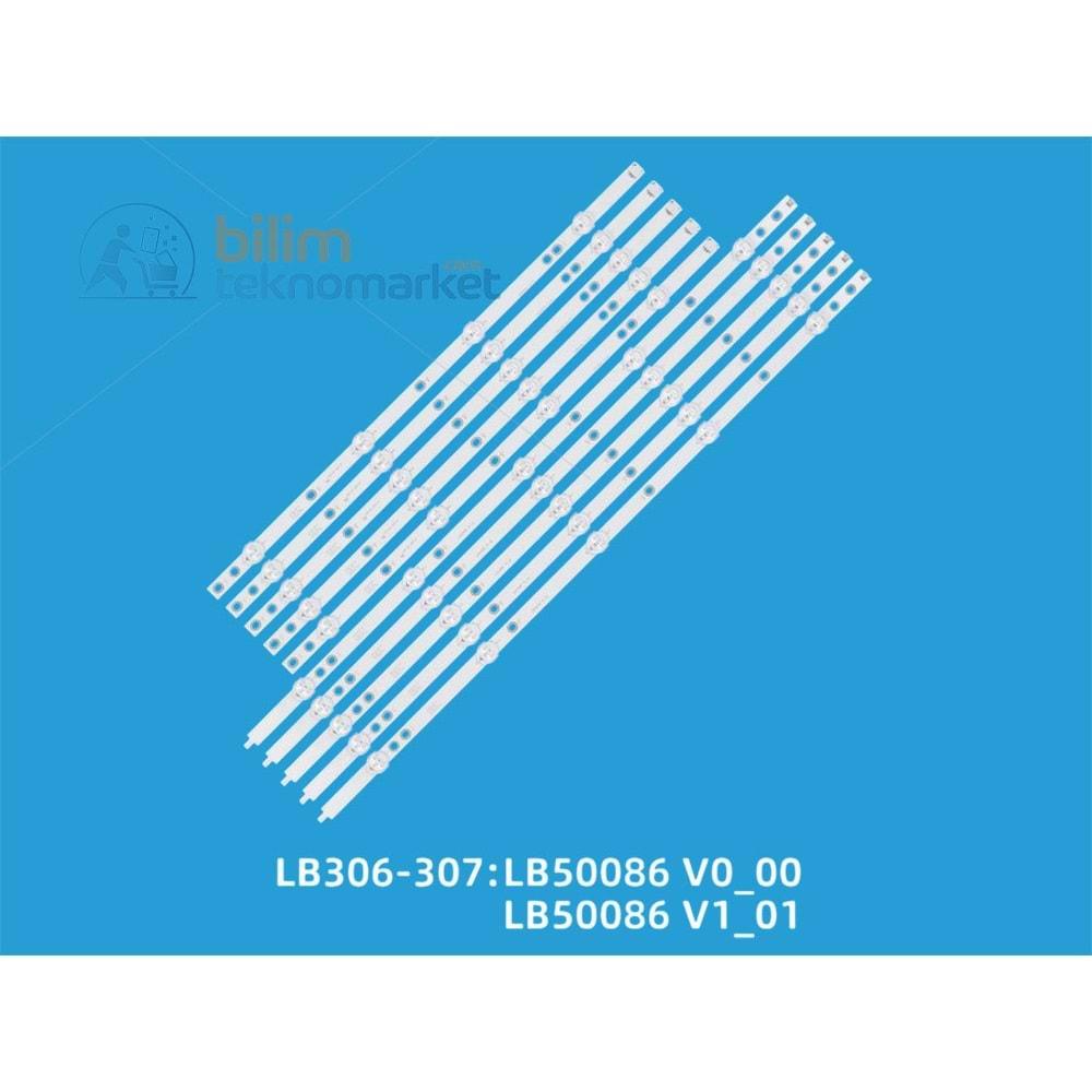 PHİLİPS 50PUS7303/12 TELEVİZYON LED BAR GRUBU ORİJİNAL-LB306