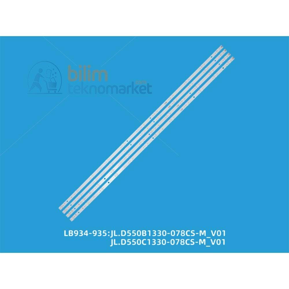 VESTEL 55UD8200 TELEVİZYON LED BAR GRUBU ORİJİNAL -LB934