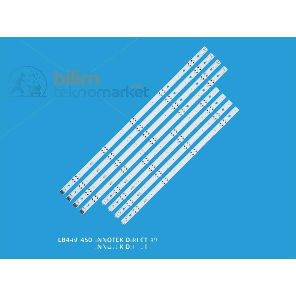 LG 49UM7100PLB TELEVİZYON LED BAR GRUBU ORİJİNAL -LB763/764