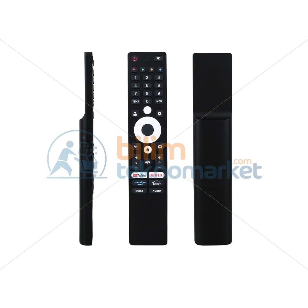 PROFİLO-ONVO 50OVF9000UQ GOOGLE TV-NETFLIX-YOUTUBE-PRIME-DISNEY+ TUŞLU LCD TV KUMANDA (SES KOMUTSUZ) -25048ORİJİNAL