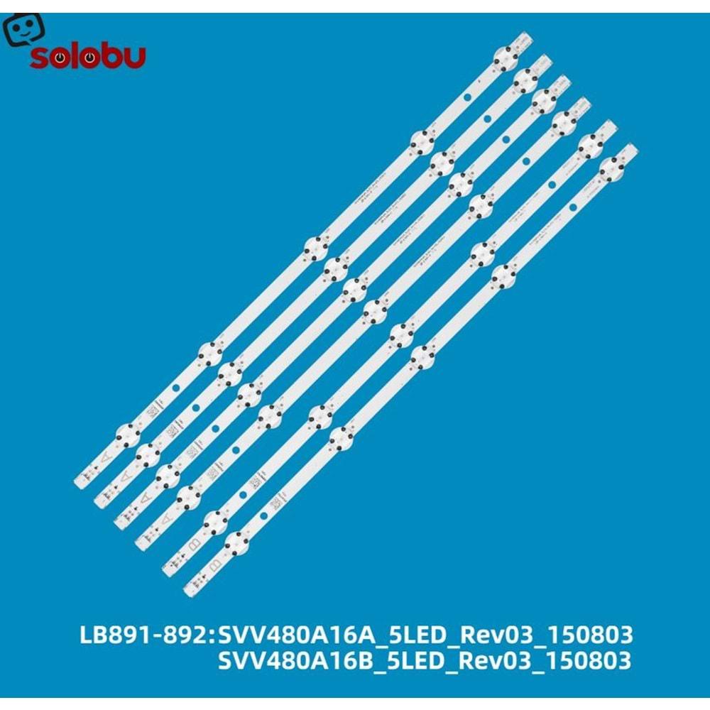 REGAL 48R6520F TELEVİZYON LED BAR GRB. ORİJİNAL-LB891