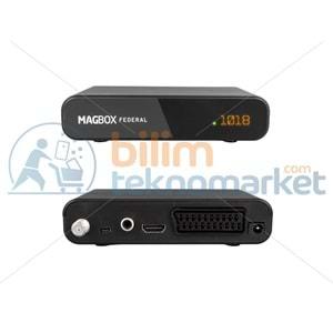 MAGBOX FEDERAL MİNİ HD + SCART TKGS'Lİ UYDU ALICISI 22988