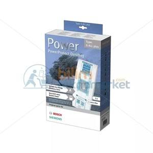 BOSCH GL-70 ERGO MAXX"X SÜPÜRGE TOZ TORBASI KUTULU 4,LÜ ORİJİNAL