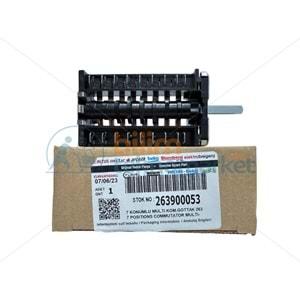 GRUNDIG FIRIN 7 KONUMLU MULTİ KOMÜTATÖR 263900053 ORİJİNAL