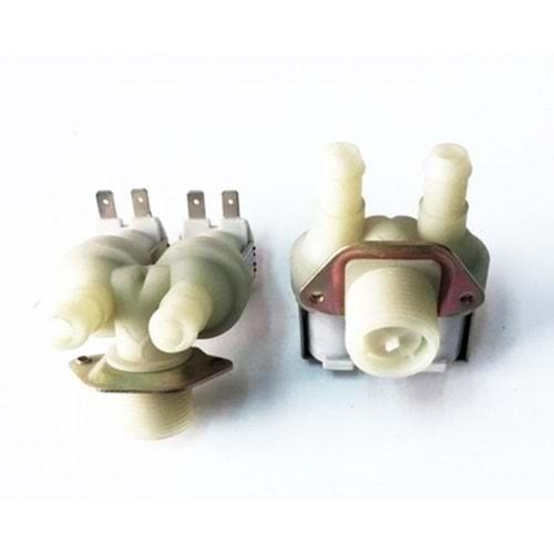 İKİLİ VİDALI SU GİRİŞ VENTİLİ ( DİK ÇIKIŞLI KALIN )