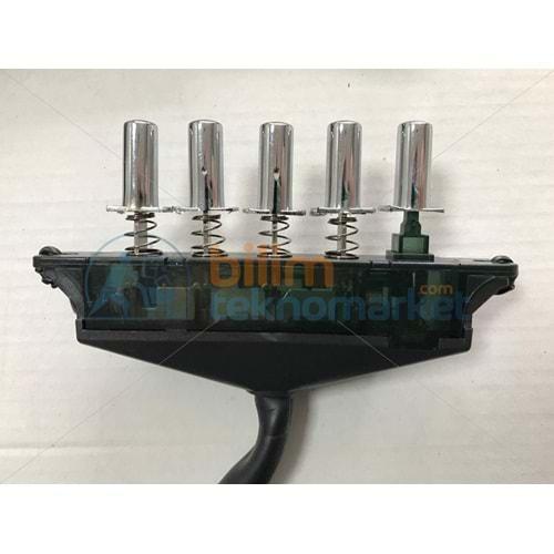 VESTEL ADB-6102 ANKASTRE DAVLUMBAZ TUŞ TAKIMI UZUN BUTON 40062261/40055064 ORİJİNAL