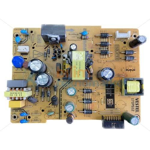 FİNLUX 43FX415F UY.AL.LED TV BESLEME KARTI 17IPS12R3_43"DLB_380MA 23281584 ORİJİNAL