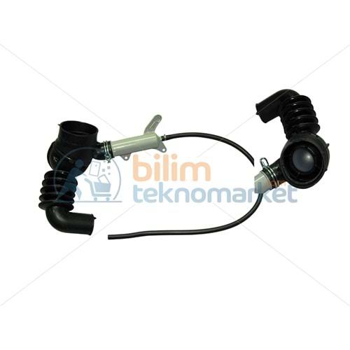 SHARP ÇAMAŞIR MAKİNESİ KAZAN POMPA ARA HORTUM GRUBU KÖRÜKLÜ TOPLU 42079698 ORİJİNAL