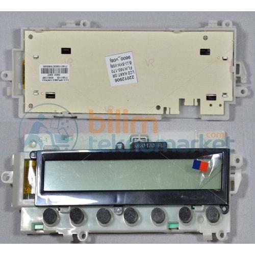 VESTEL HIZLI 9914 TE ÇAMAŞIR MAKİNESİ LCD EKRAN KARTI 22012906 ORİJİNAL