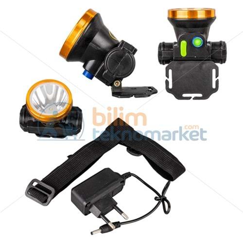ŞARJLI KAFA LAMBASI FENERİ POWER LEDLİ 40 WATT SU GEÇİRMEZ 4524