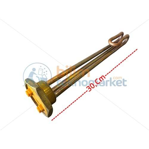 MEŞALE ÇAY KAZANI REZİSTANSI KÖŞELİ KIVRIK BAKIR (İNCE DİŞ) 2000W 220V 30,CM ORİJİNAL CR117251