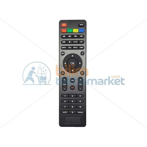 AMSTRAD HD CVS 8530 FULL HD-BOTECH PİKO UYDU KUMANDASI GOTO TUŞLU