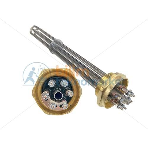 TRİFAZE ISITICI KROM REZİSTANS 40,CM 2'' 220-380V 10000W ÜK:1090K CR117509