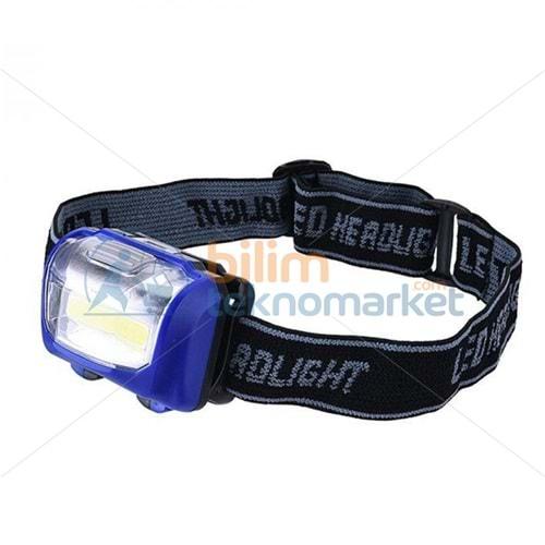KAFA LAMBASI FENERİ PİLLİ COB LED 1851