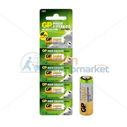 GP 23A 12 VOLT KALIN ALARM PİLİ