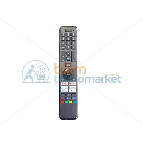 VESTEL SES KOMUTLU YOUTUBE -NETFLIX TUŞLU TELEVİZYON KUMANDASI 1210