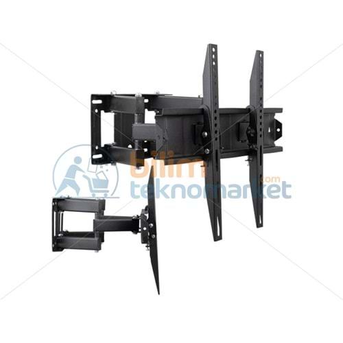 HAREKETLİ TV DUVAR ASKI APARATI 55'/85' 139 İLE 214 EKRAN ARASI TÜM LCD-LED TV LER İÇİN ÇİFT KOLLU KİLİTLİ MODEL 25139