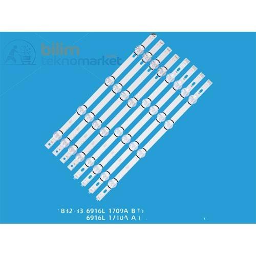 LG 42LB652V TELEVİZYON LED BAR GRUBU ORİJİNAL LB32/33