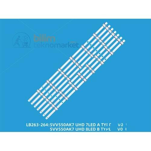 REGAL 55R6010U TELEVİZYON LED BAR GRUBU ORİJİNAL-LB263