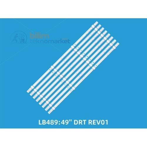 ARÇELİK A49L88405W TELEVİZYON LED BAR GRUBU ORİJİNAL -LB489