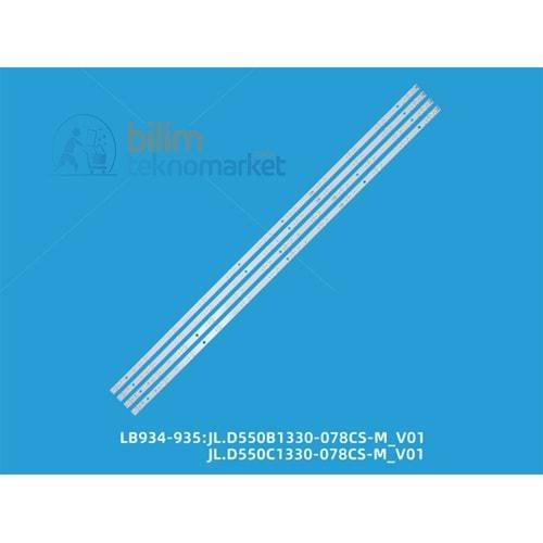 VESTEL 55UD8200 TELEVİZYON LED BAR GRUBU ORİJİNAL -LB934