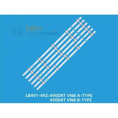 VESTEL 49FD7400 TELEVİZYON LED BAR GRUBU ORİJİNAL-LB491