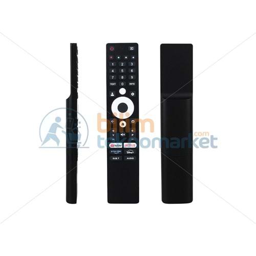 PROFİLO-ONVO 50OVF9000UQ GOOGLE TV-NETFLIX-YOUTUBE-PRIME-DISNEY+ TUŞLU LCD TV KUMANDA (SES KOMUTSUZ) -25048ORİJİNAL