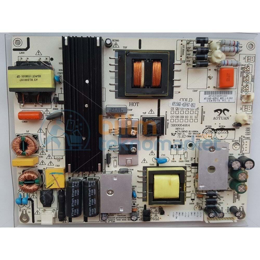 SUNNY TV 12AT073 V1.1 SN049DLD12AT050-LKFM AY156D-4SF67 REV1.0-053 BESLEME KARTI