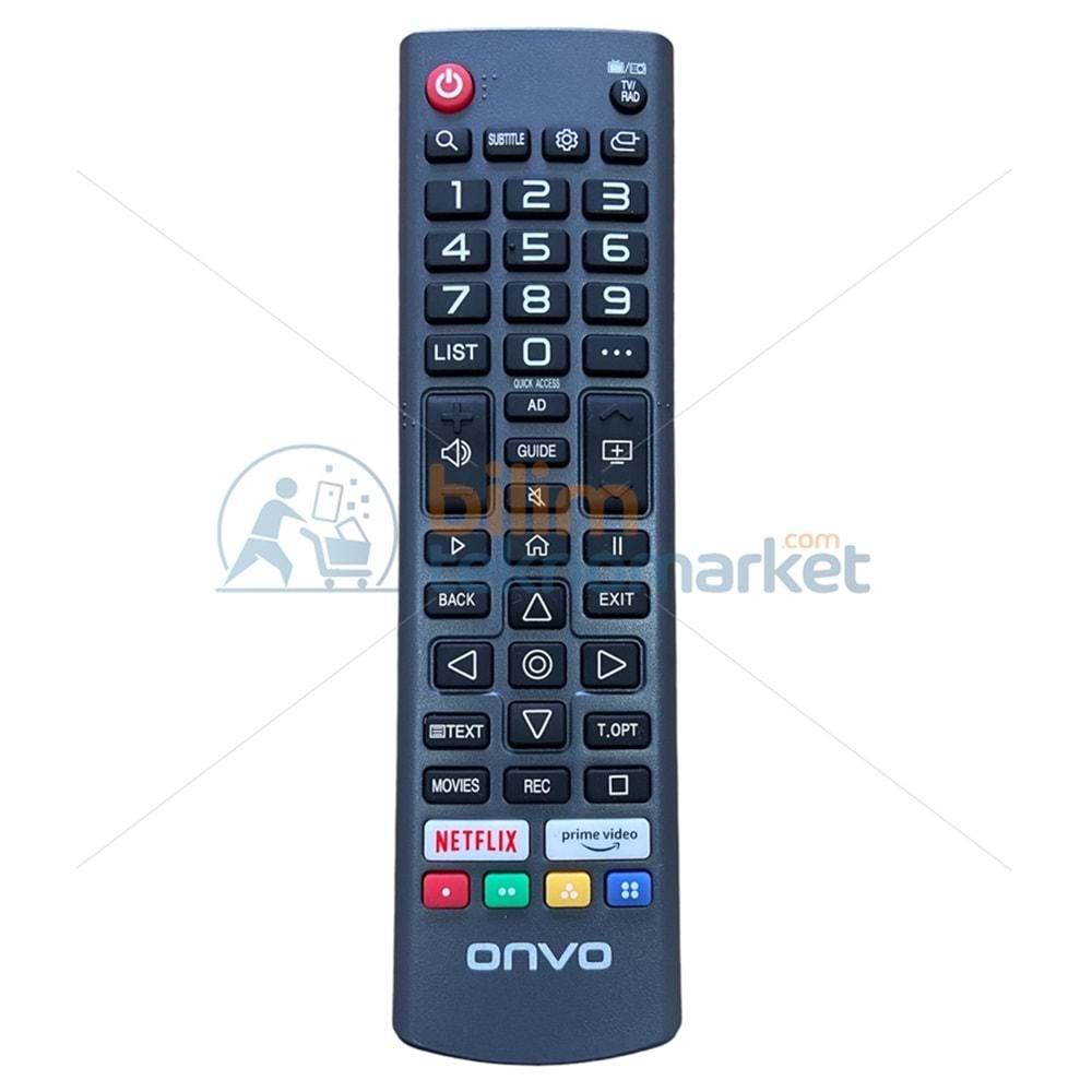 ONVO WEBOS 4K SMART AKILLI LED TV KUMANDASI ORİJİNAL