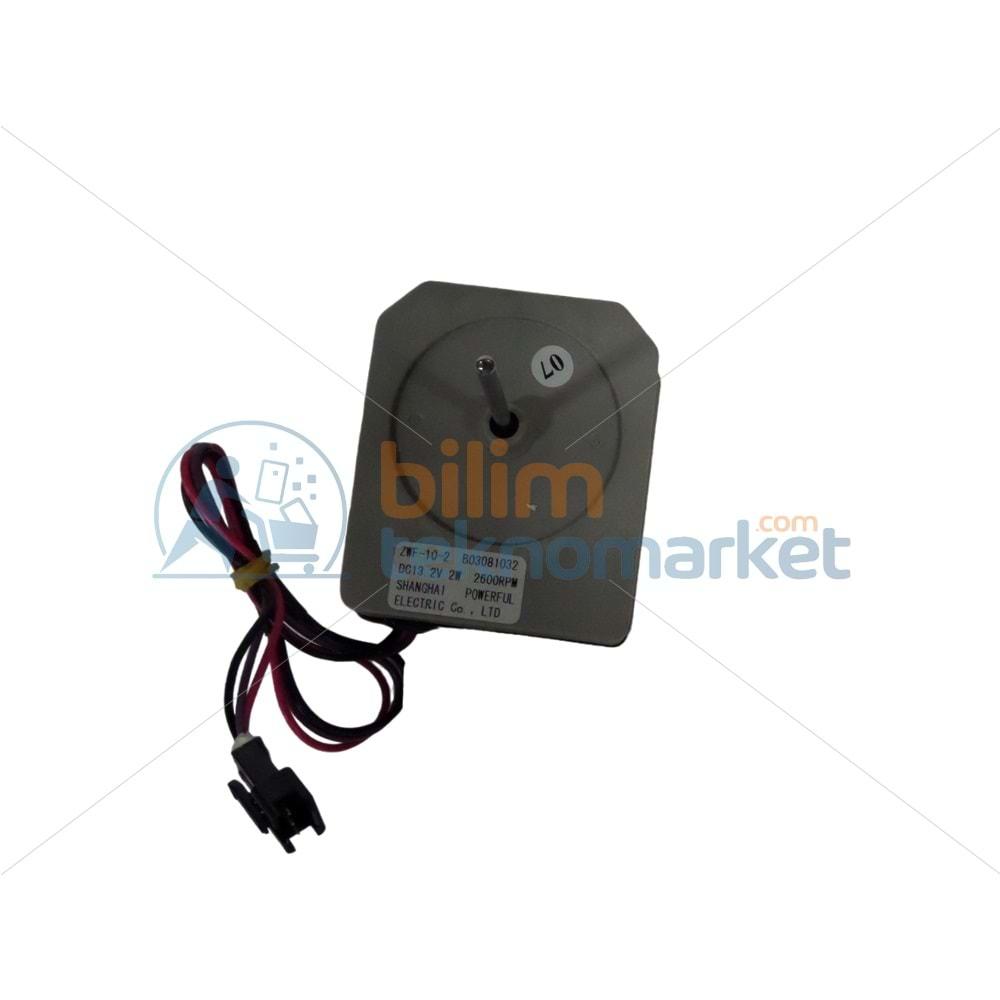 VESTEL AKILLI NFY 600_NFK 530 BUZDOLABI FAN MOTORU DC 13.2V 2W 23269540 ORİJİNAL