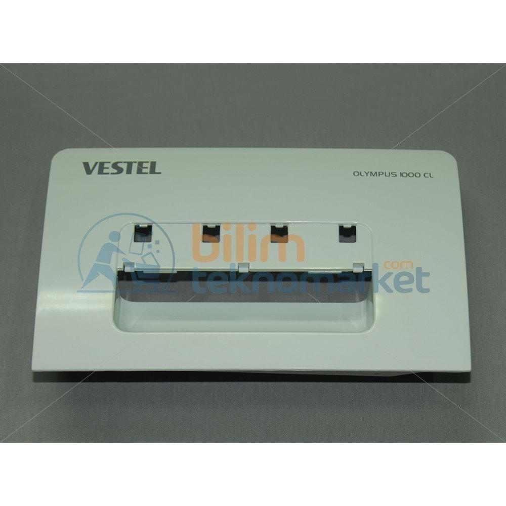 VESTEL OLYMPUS 1000CL ÇAMAŞIR MAKİNESİ DETERJAN KUTUSU ÇEKMECE KAPAĞI 42042885 ORİJİNAL